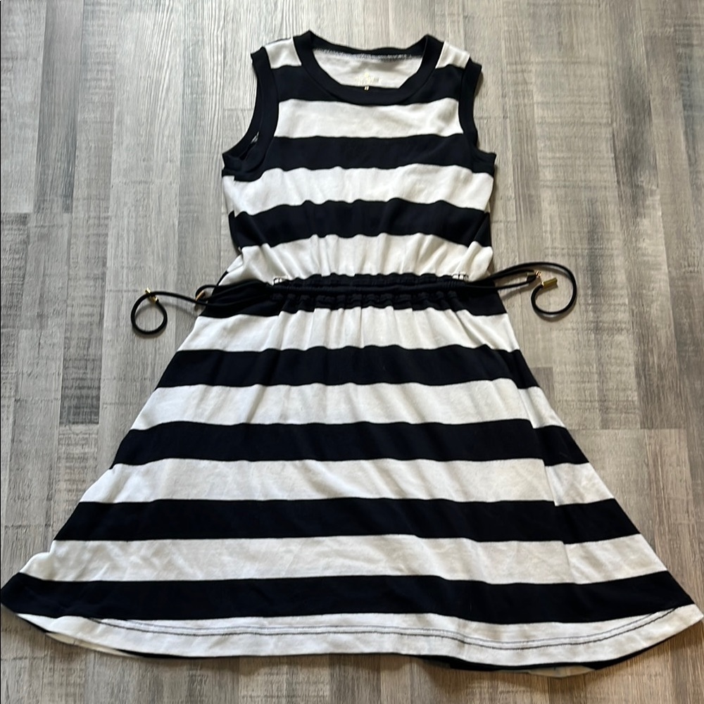 Kate Spade striped sleeveless spring / summer dress